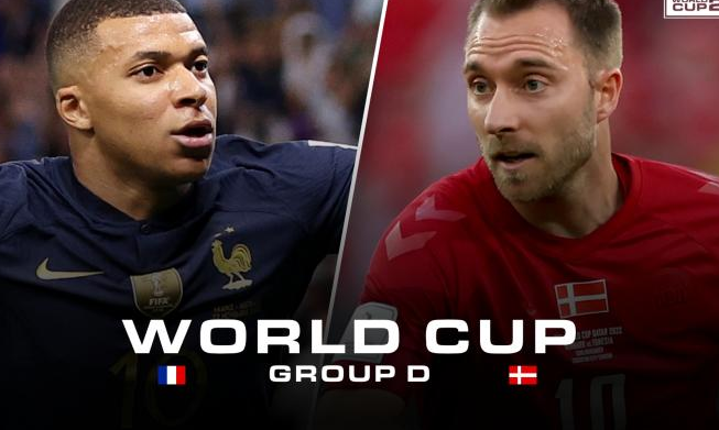 Watch live France vs. Denmark:Highlights and World Cup score from the 2022 Group D match