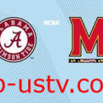 Watch Maryland vs Alabama 2023 Live March Madness Game Online info, TV Channel, Sunday, March 19